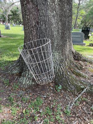 Debris disposal bins