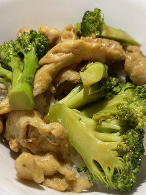 Chicken and Broccoli