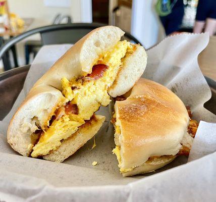 Bacon, Egg & Cheese Bagel