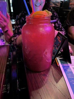 120 oz Sangria. Do not be fooled. Lol