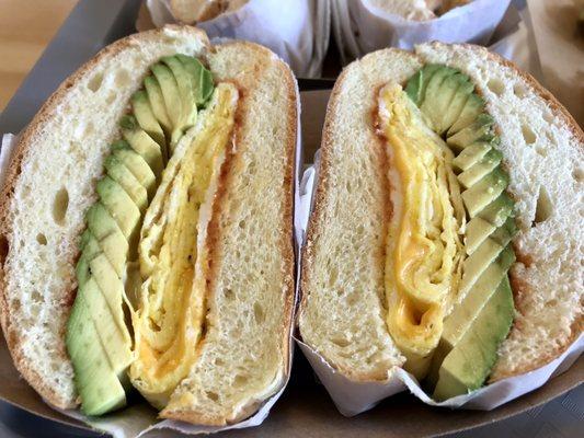 Avocado Egg & Cheese