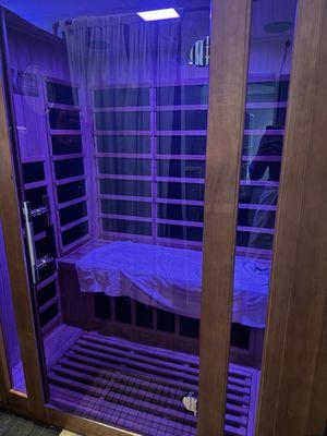 The infrared sauna