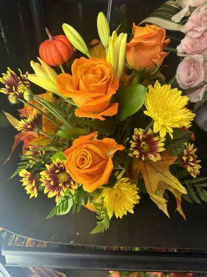 Fall is here Share this bouquet with someone who needs a smile.