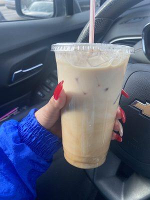 French Vanilla Iced Coffee