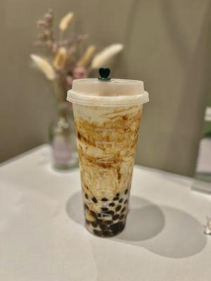 Creme Brulee Dirty Boba ($6.75)