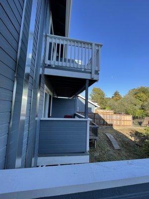 View of adjacent neighbor's balcony