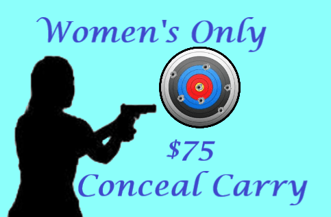 We now offer women's only CCW/CHL Classes!