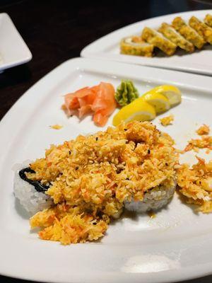 This Sushi with crab on top was my favorite.