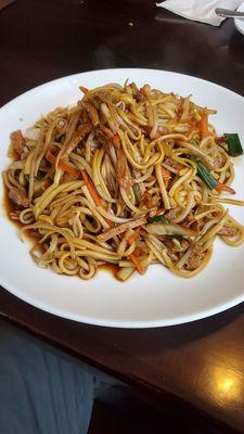 Seitan lo mein