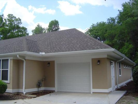 This is a garage addition we did in NW Gainesville, can you tell where the original house attaches to the new garage?...