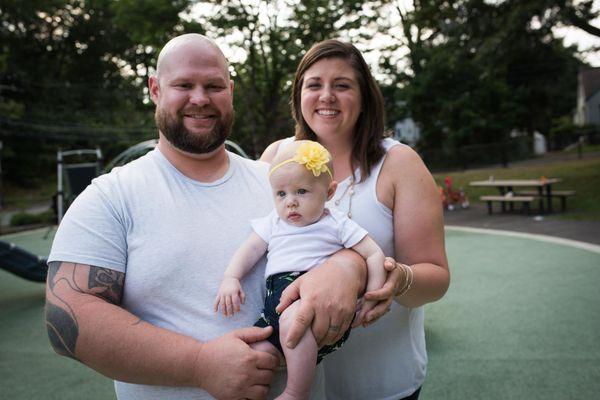 Family portrait shoot with Chris & Sarah.