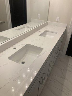 Quartz vanity top