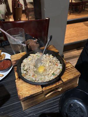 Ginger fried rice