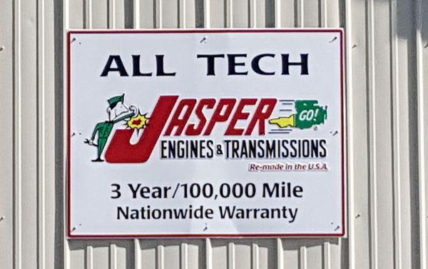 All-Tech Auto Service, 301 Industrial Drive, Clinton Wisconsin
We specialize in Jasper Engines & Transmissions with a 3 Year/...