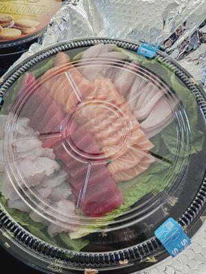 Sashimi party tray