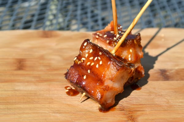 Ranucci's Pork Belly Lollipops