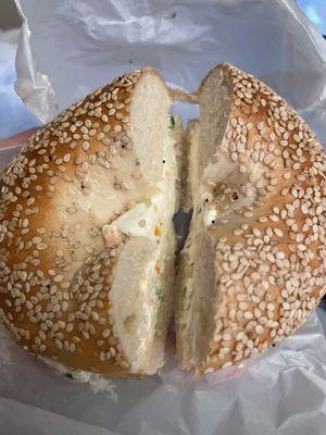 Sesame Bagel