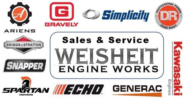 Authorized dealer: Ariens, Gravely, Spartan, Simplicity, Snapper, Echo, Oregon, Generac, DR Power, Kawasaki Engines, Briggs & Stratton