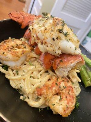 Lobster Tail Pasta