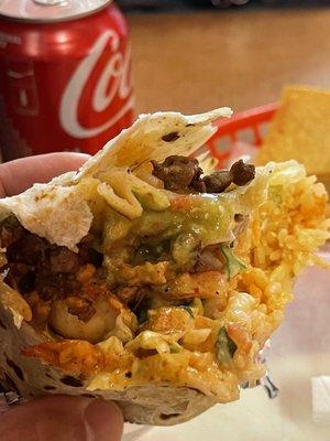 Super Burrito Steak & Shrimp