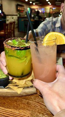 Spicy Mango Mint Marg and Paloma