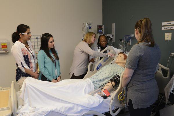 On- site simulation and training lab