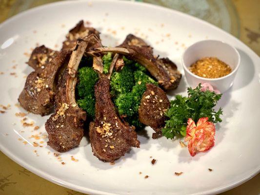 Grill Lamb chop 烤羊排