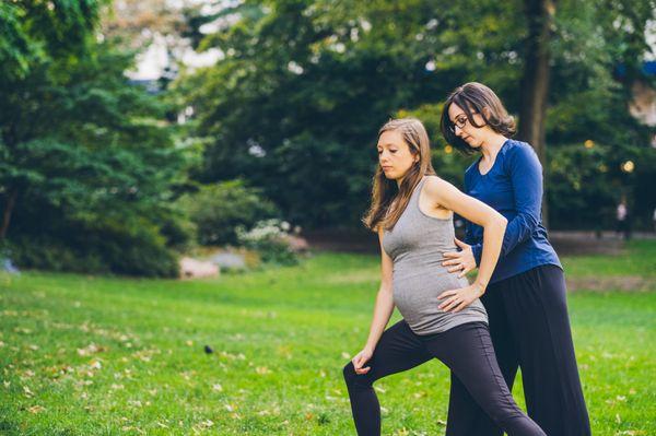 Prenatal yoga