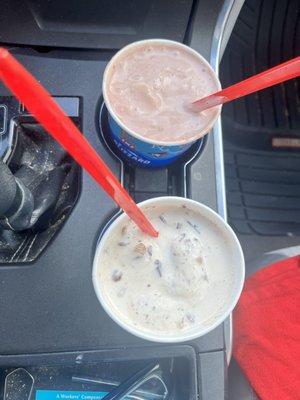 Watery banana split blizzard passed of as made correctly