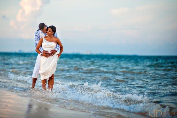 Wedding of the coast of Cancun