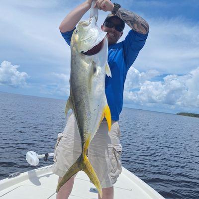 Giant jack crevalle