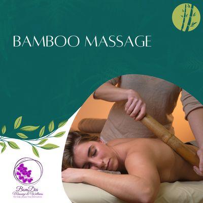 warm bamboo massage