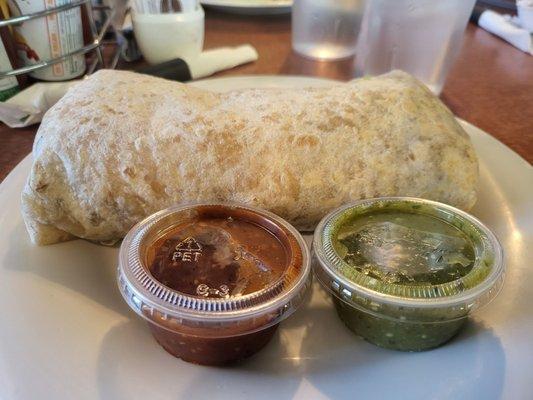 Carne asada burrito