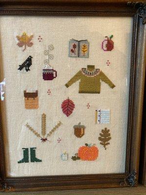 The best picture frames for my daughter's needlepoint.