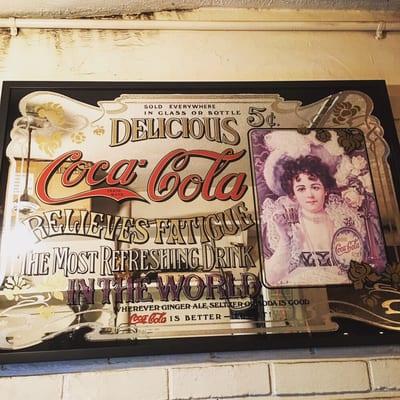 #cocacola #oldcokesign #cokesign #coke #brooklynframes #brooklynframers #brooklynpictureframers  #brooklynpictureframes #artiewarrens