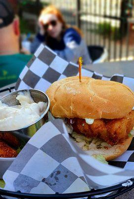 Haddock Fish sammie