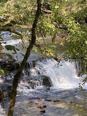 Cascading waterfalls