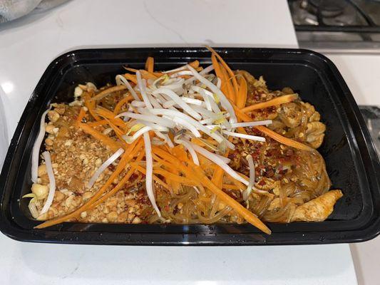 Pad Thai with chicken