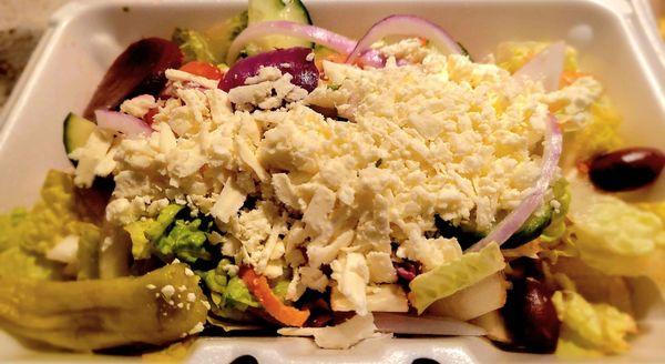 My dinner side salad - Greek Salad