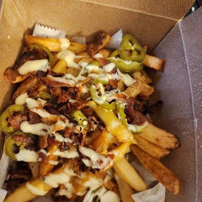 Highly recommend the loaded fries!