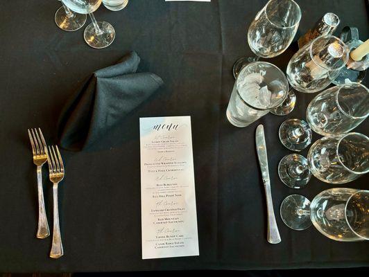 Wine dinner 10/10/2024