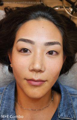 Microblading + Embroidery Combo Brows