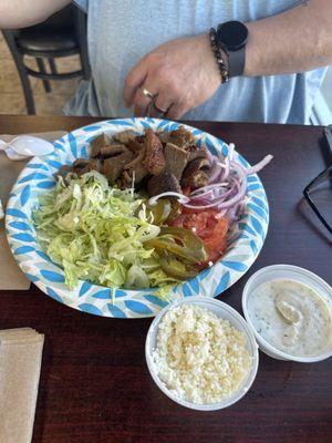 Euros 22. Gyros Platter