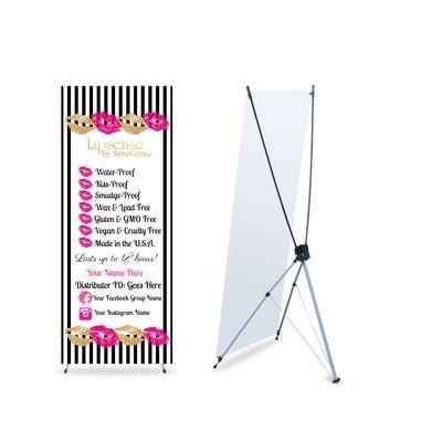 Lipsense X-Banner Stand