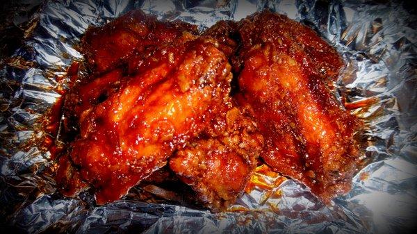 Awesome Korean chicken wings!