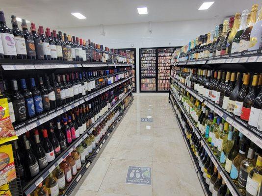 Wine aisle