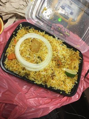 Hyderabadi Vegetable Dum Biryani