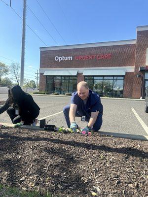 Optum Urgent Care - Earth Day contribution!