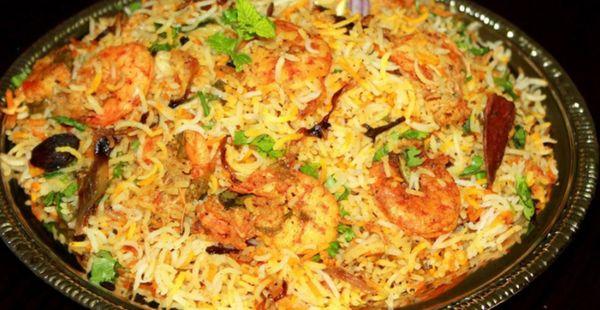 Shrimp Biryani