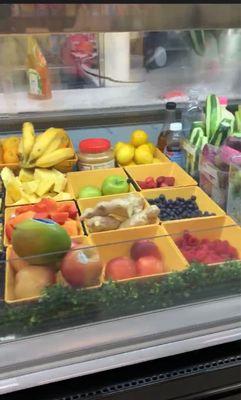 And many fruits for Smoothies